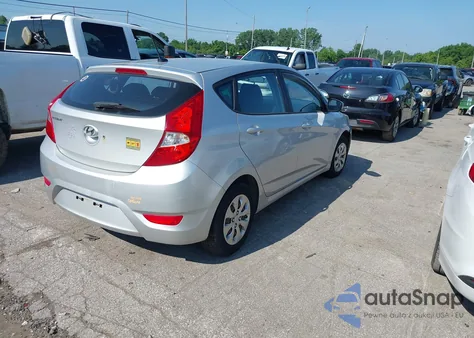 2016 Hyundai Accent Se from USA, damaged, VIN KMHCT5AEXGU237363